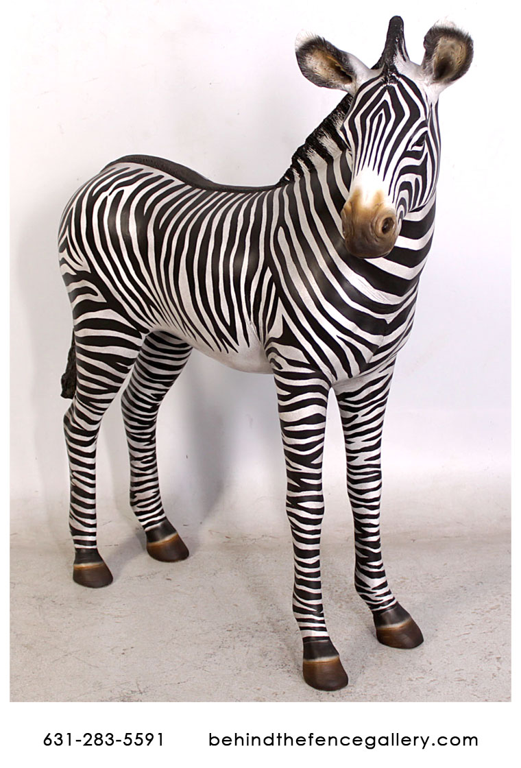 Zebra Foal Statue
