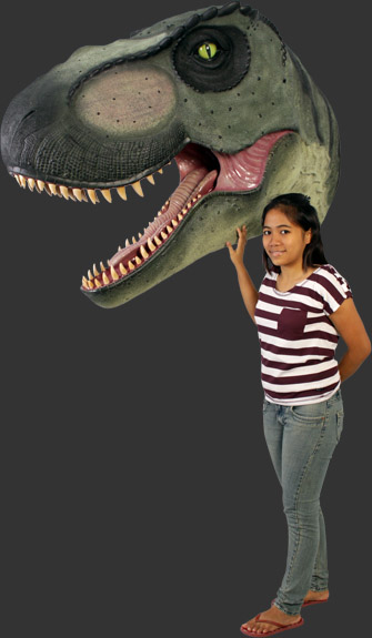 Giant T-Rex Head