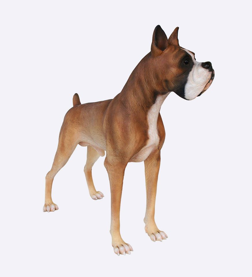 life size boxer statue