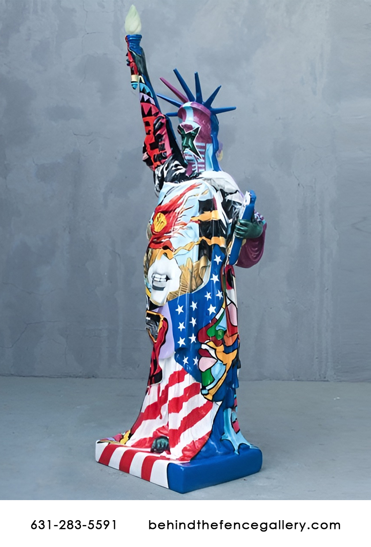 Popart Statue of Liberty