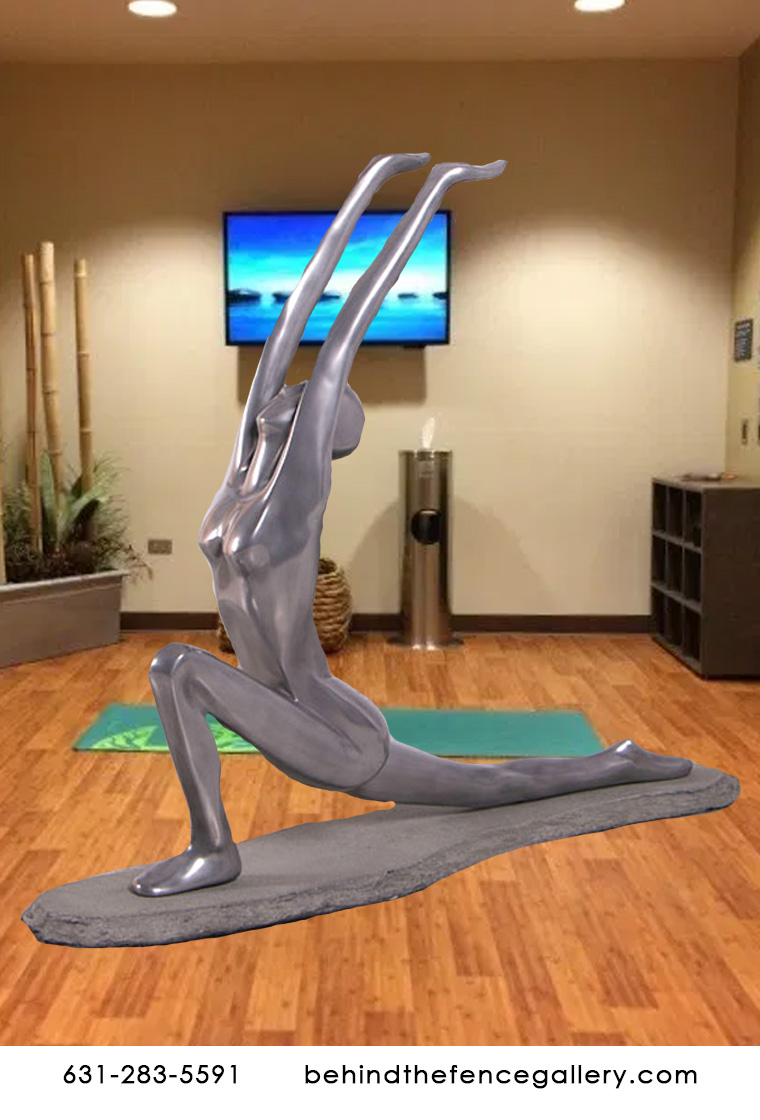Yoga Worship Pose Statue