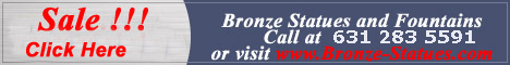 Bronze Statues and Bronze Fountains For sale