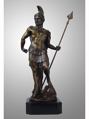 Bronze Ares Statue