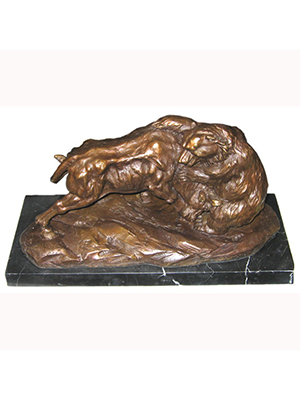 Bronze Bear with Bull