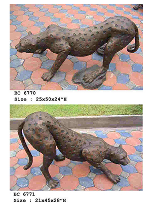 Bronze Cheetah ( each ) - Click Image to Close