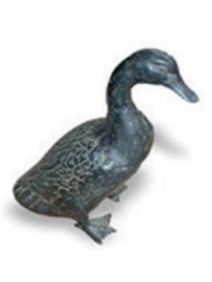 Bronze Duck Statue
