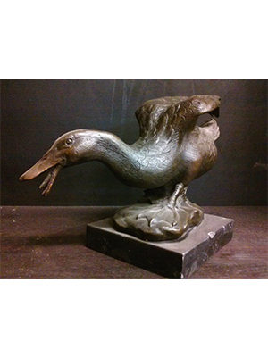 Bronze Duck Fountain