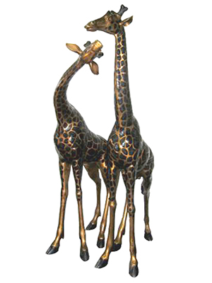 Bronze Giraffe ( each )