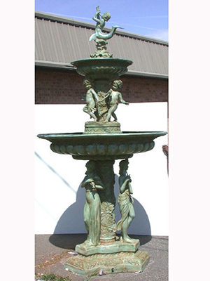 Bronze 3 Ladies Musical Fountain