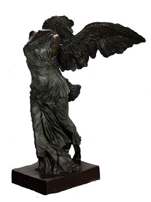 Bronze Nike Winged Victory - Click Image to Close