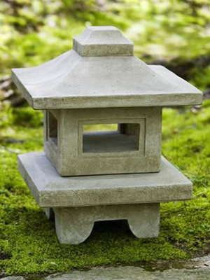 Atsumi Lantern Cast Stone