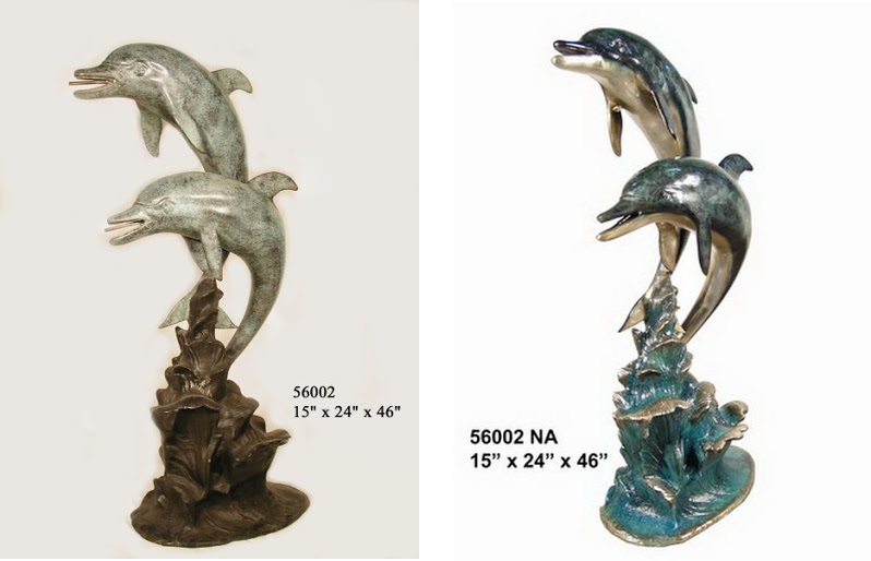 Two Dolphins Fountain (Small)