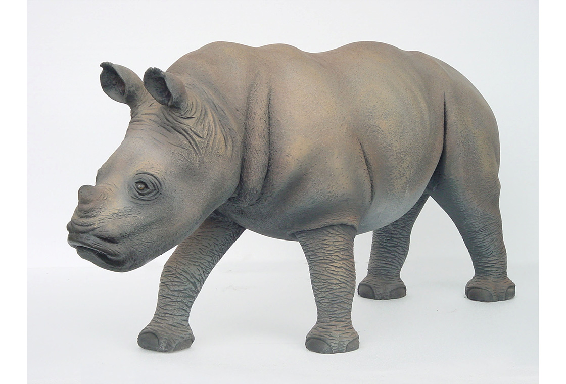 Baby Rhino Statue
