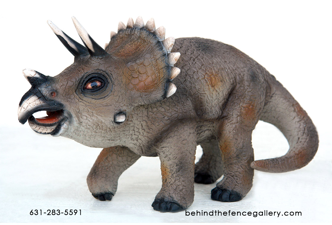 Triceratops Statue - 1 Ft.