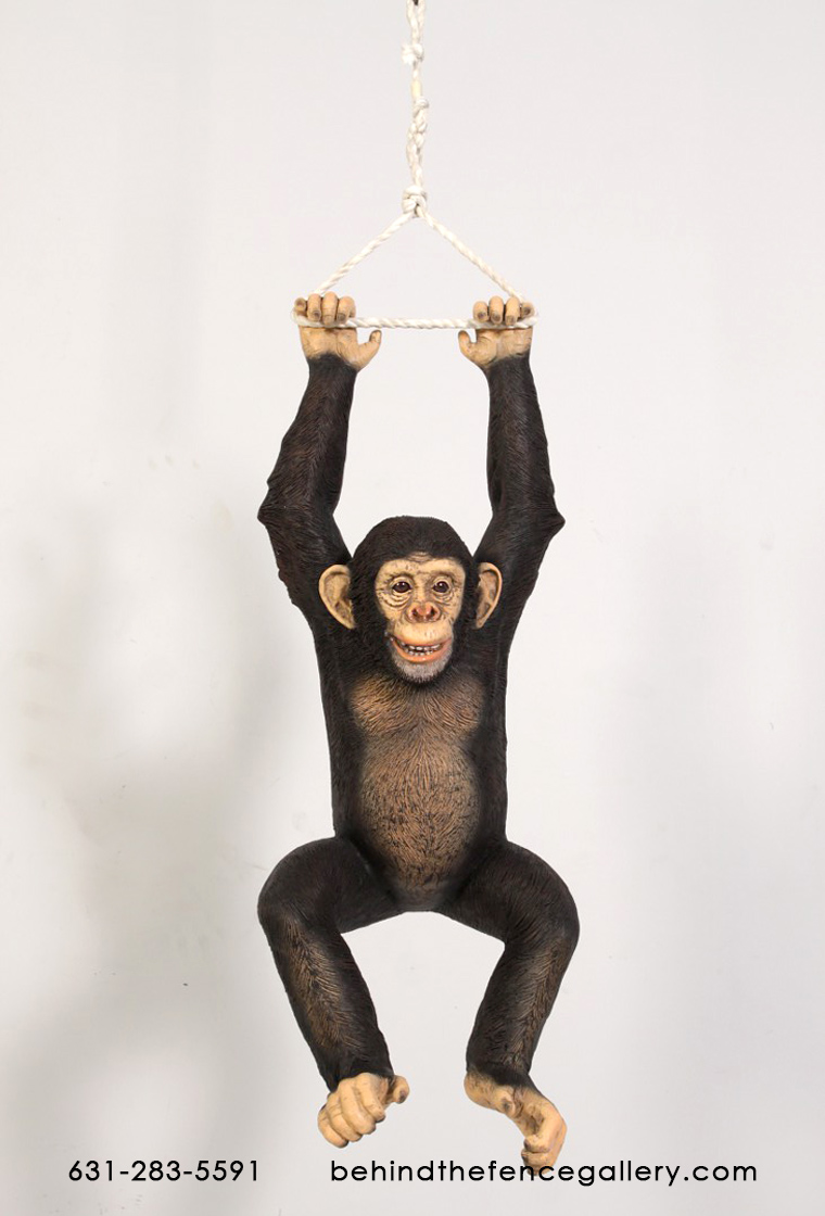 Monkey Statue Hanging Chimpanzee