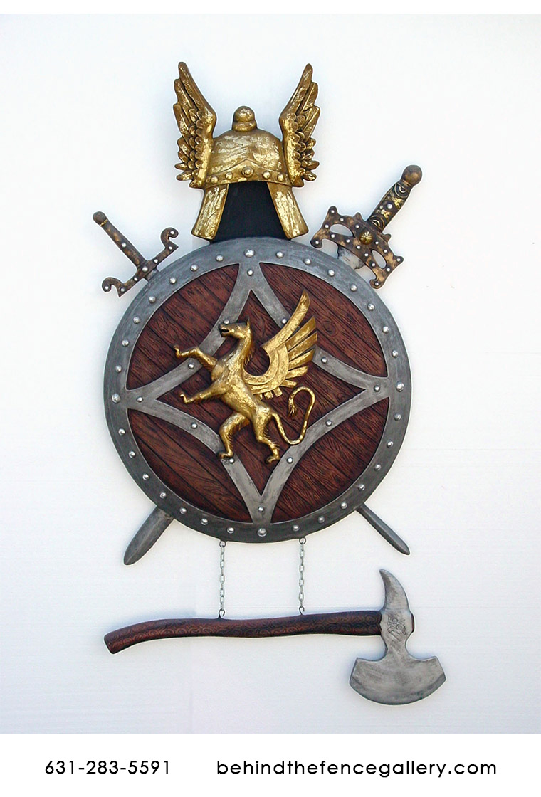 Celtic Coat of Arms Statue - Click Image to Close