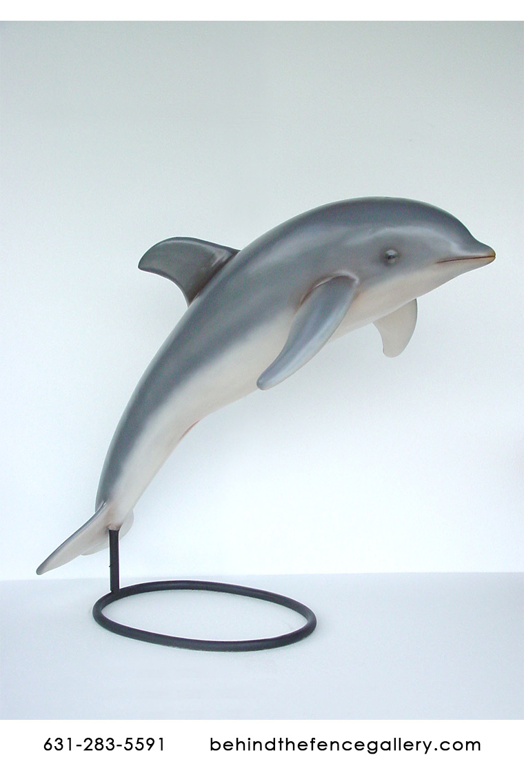 Dolphin Statue On Stand