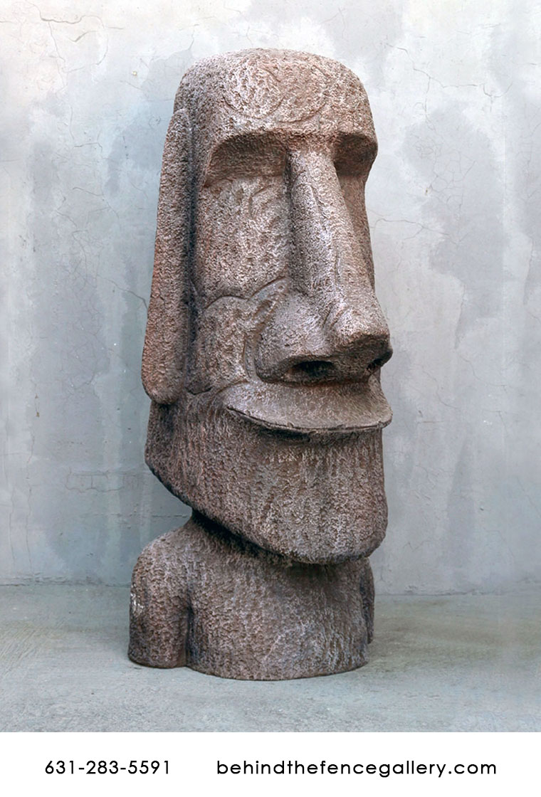 Easter Island Head Statue - Click Image to Close