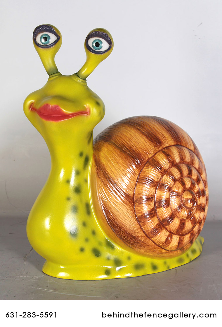 Female Snail Statue