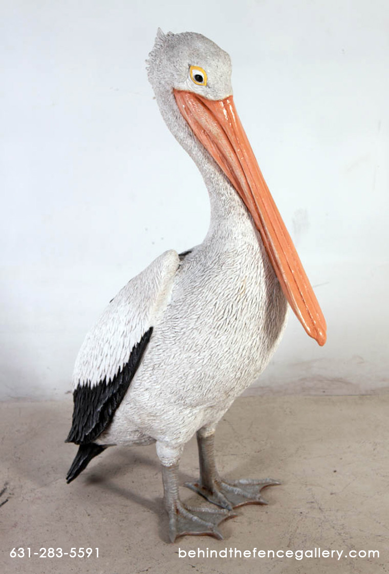 Pelican Statue Standing Bird