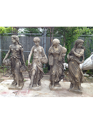 Four Seasons Statues (Set of 4)