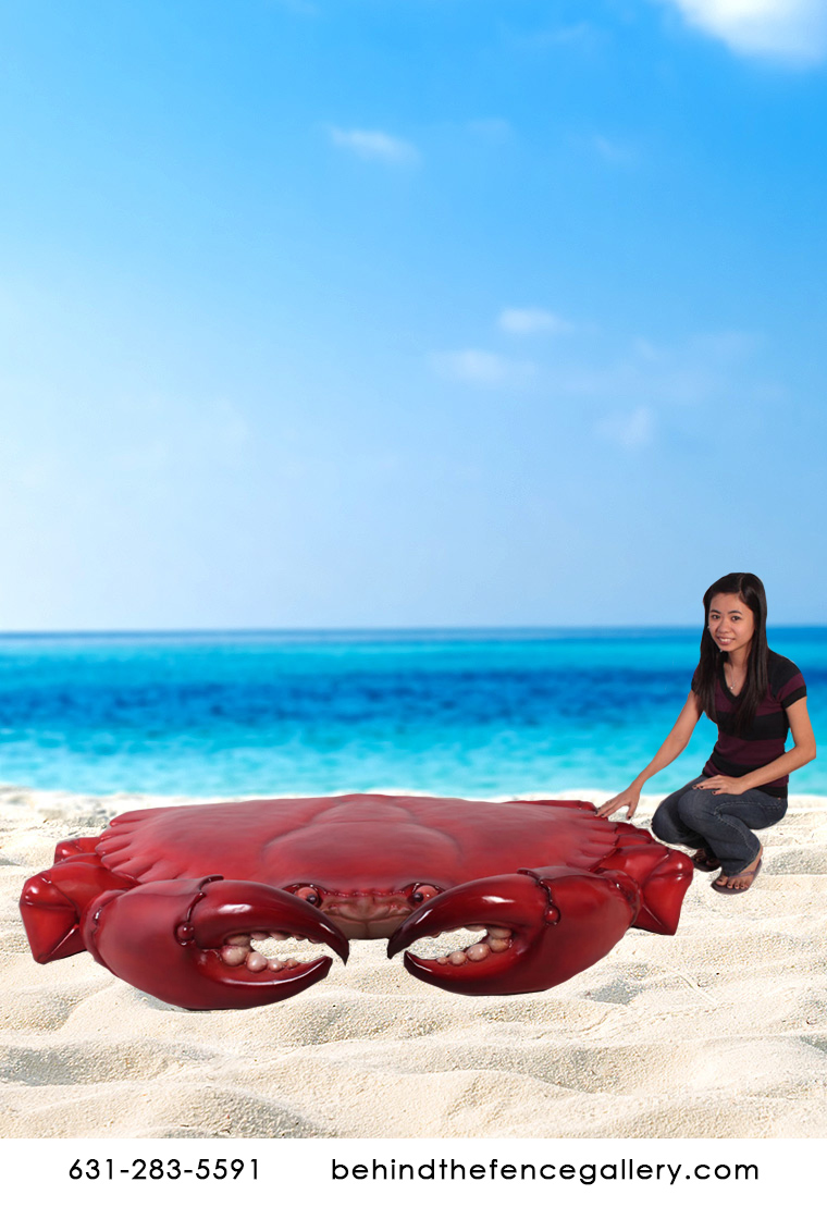 Giant Crab Staute 6 ft