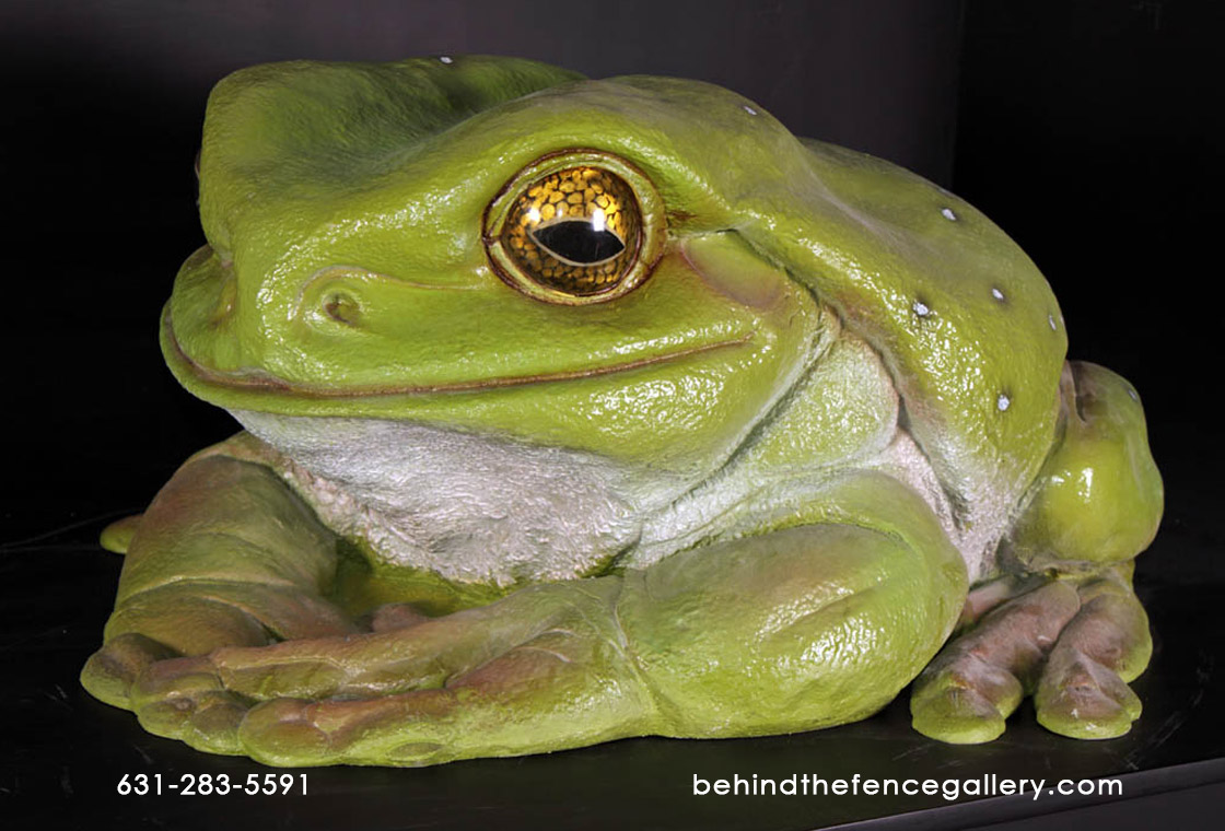 Tree Frog Statue Jumbo - Click Image to Close