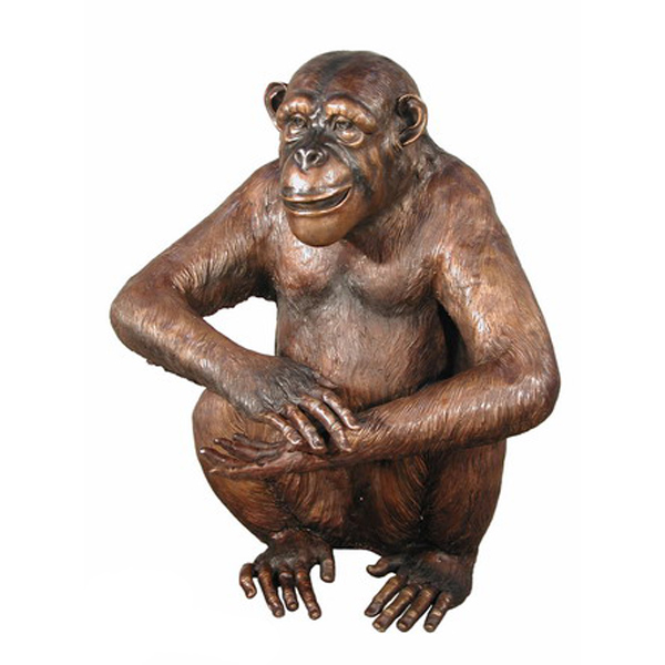 Bronze Monkey Statue