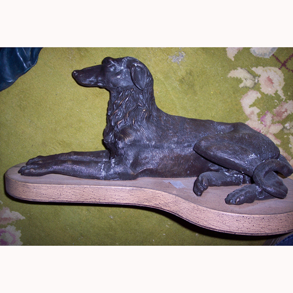 Bronze Dog Statue