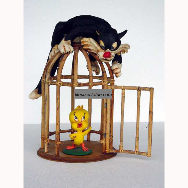 Sylvester and Tweety Bird
