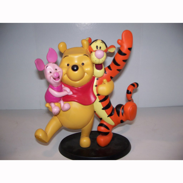 Happy Pooh Tigger and Piglett
