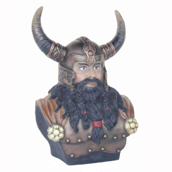 Male Viking Head Bust