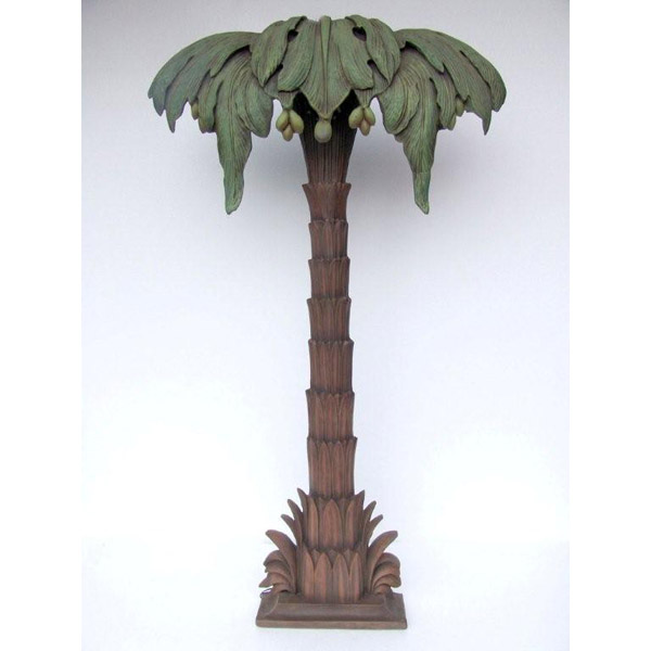 Palm Tree Half ( Realistic Color )