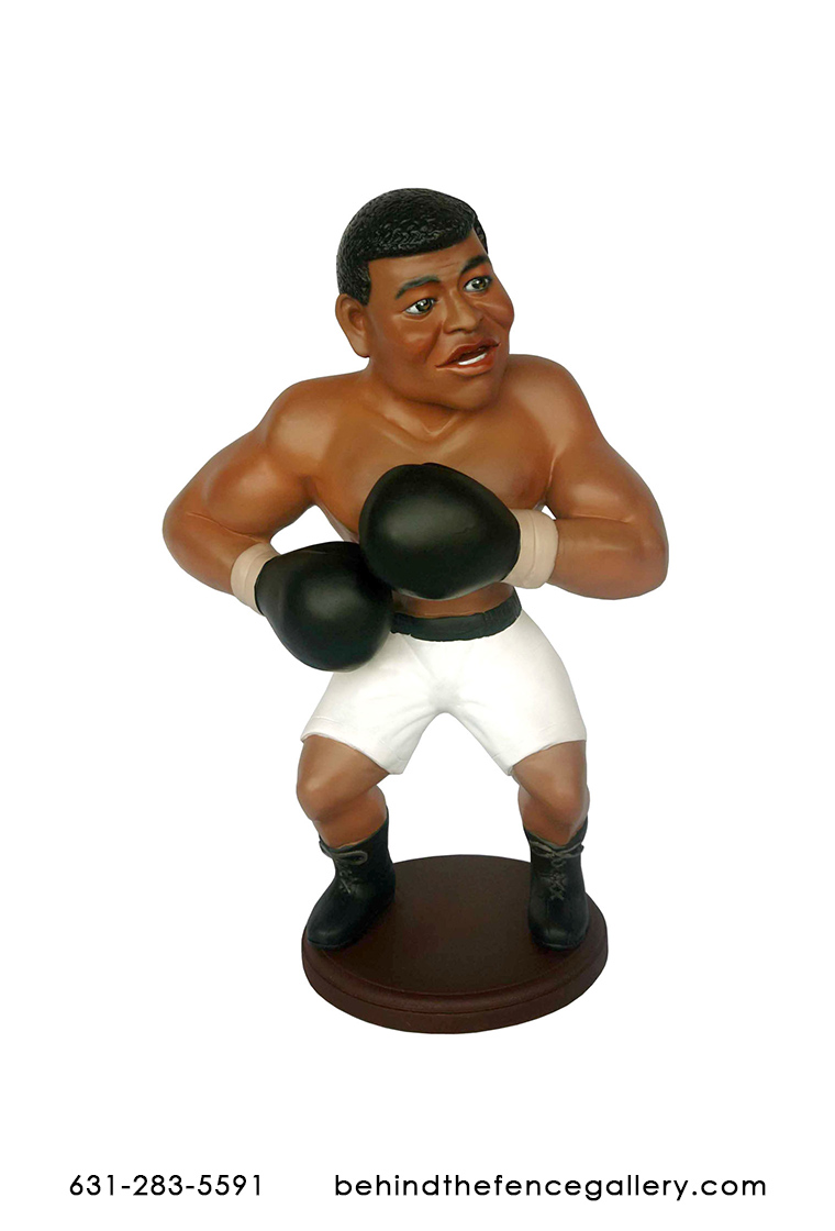 Male Boxer Statue