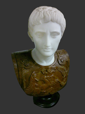 Julius Caesar Marble Bust - Click Image to Close