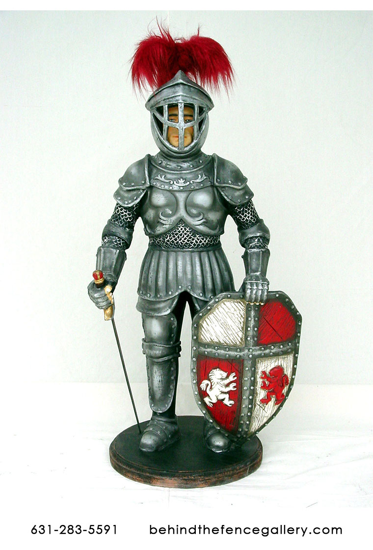 Medieval Knight Statue - 3ft
