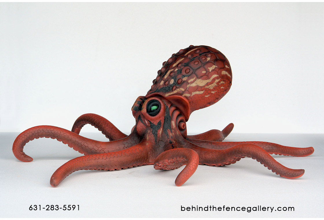 Octopus Statue - Click Image to Close