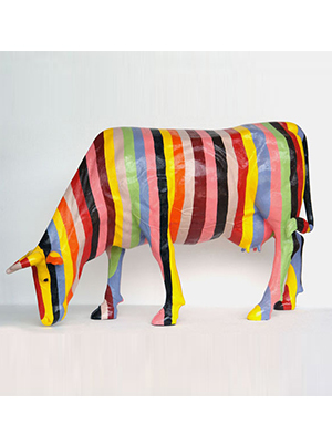Rainbow Cow (with or without Horns)