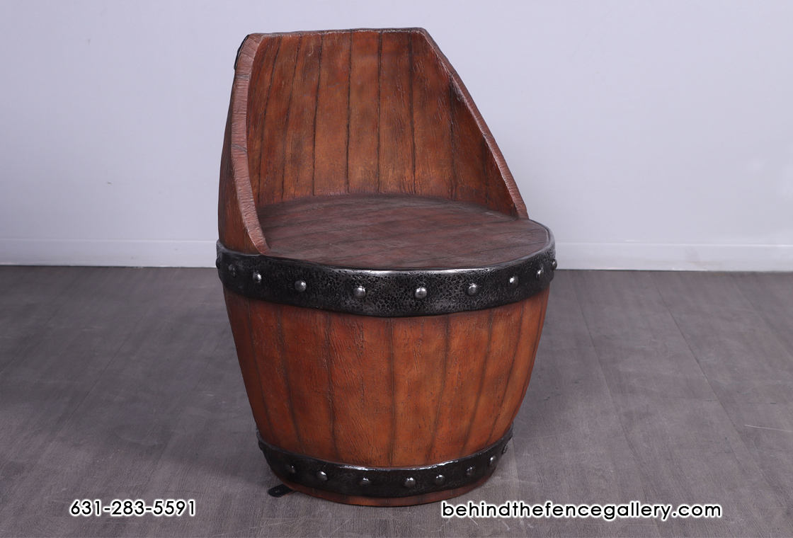 Barrel Chair with Back