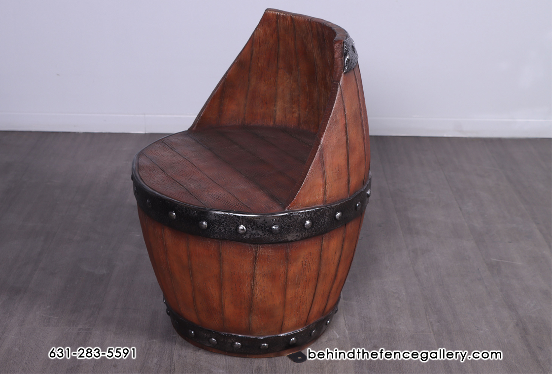 Barrel Chair with Back