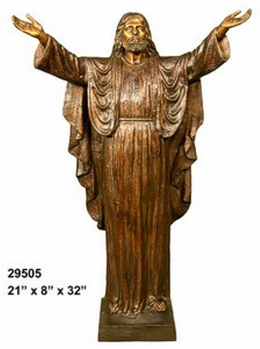 Bronze Jesus Statues - Click Image to Close