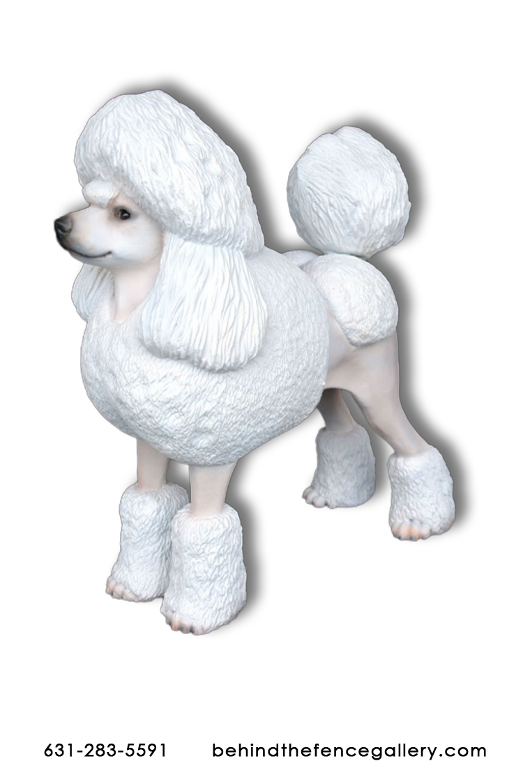 Pretty Poodle Statue