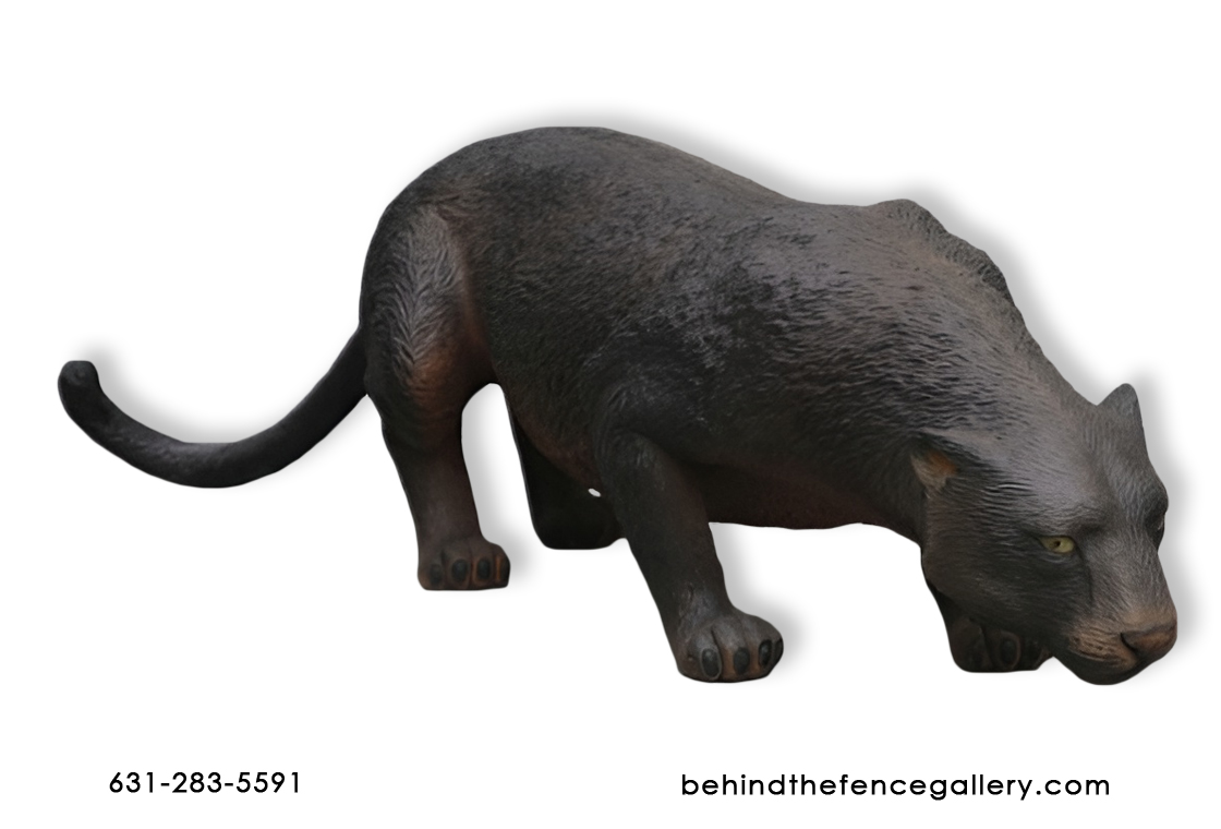 Black Panther Safari Theme Statue