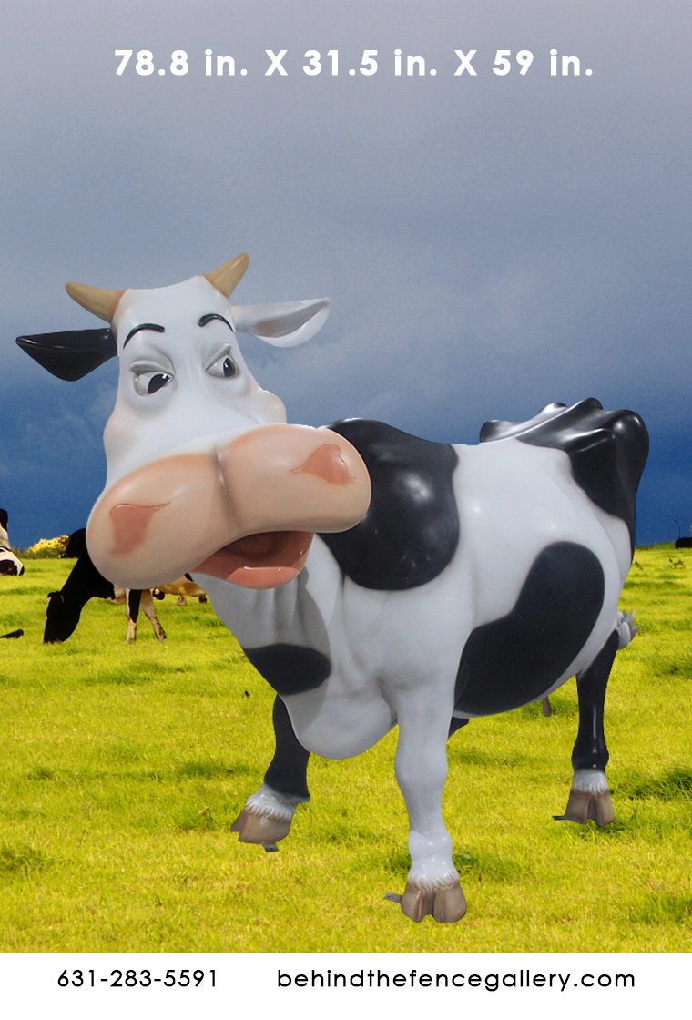 Funny Cow Statue