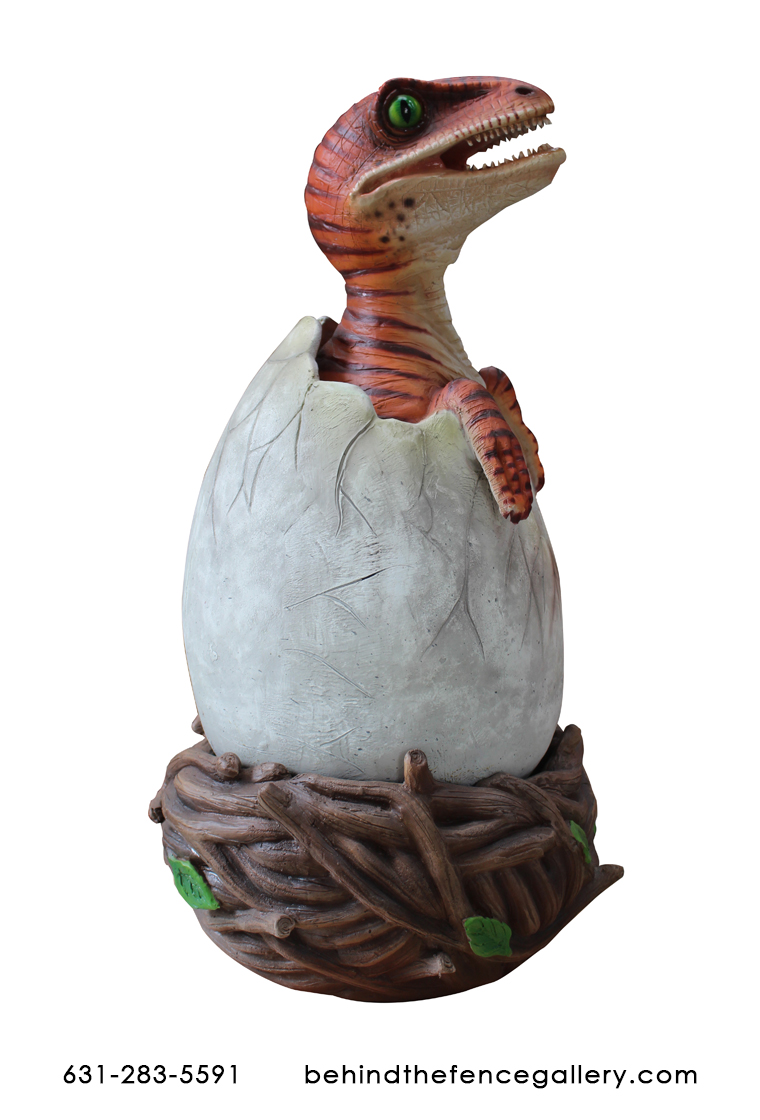 Custom Dino T-Rex Hatching Egg Prop For Park