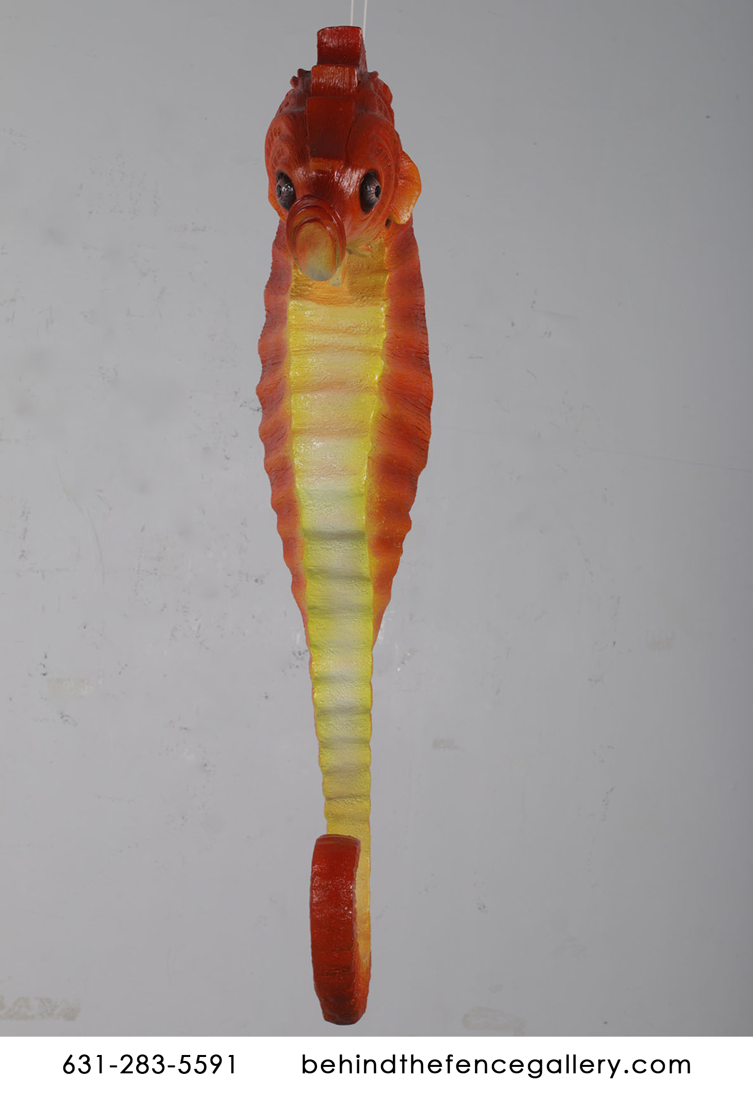 seahorse statue
