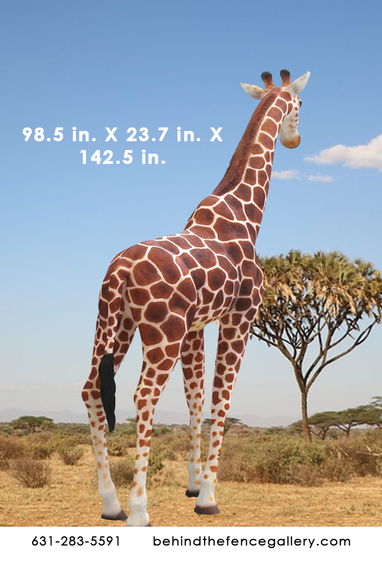 Textured Giraffe Statue [R087-PG] - $2,499.99 : Life size ...