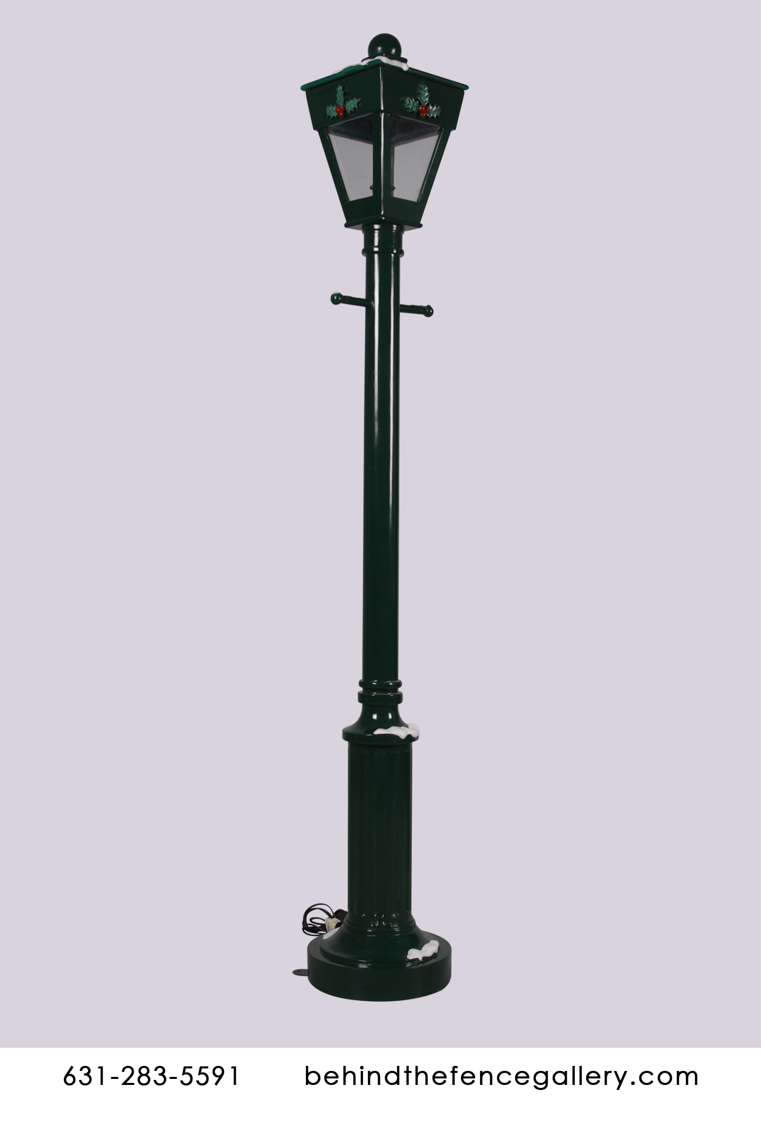 Street Lamp Statue Victorian Era Light Up