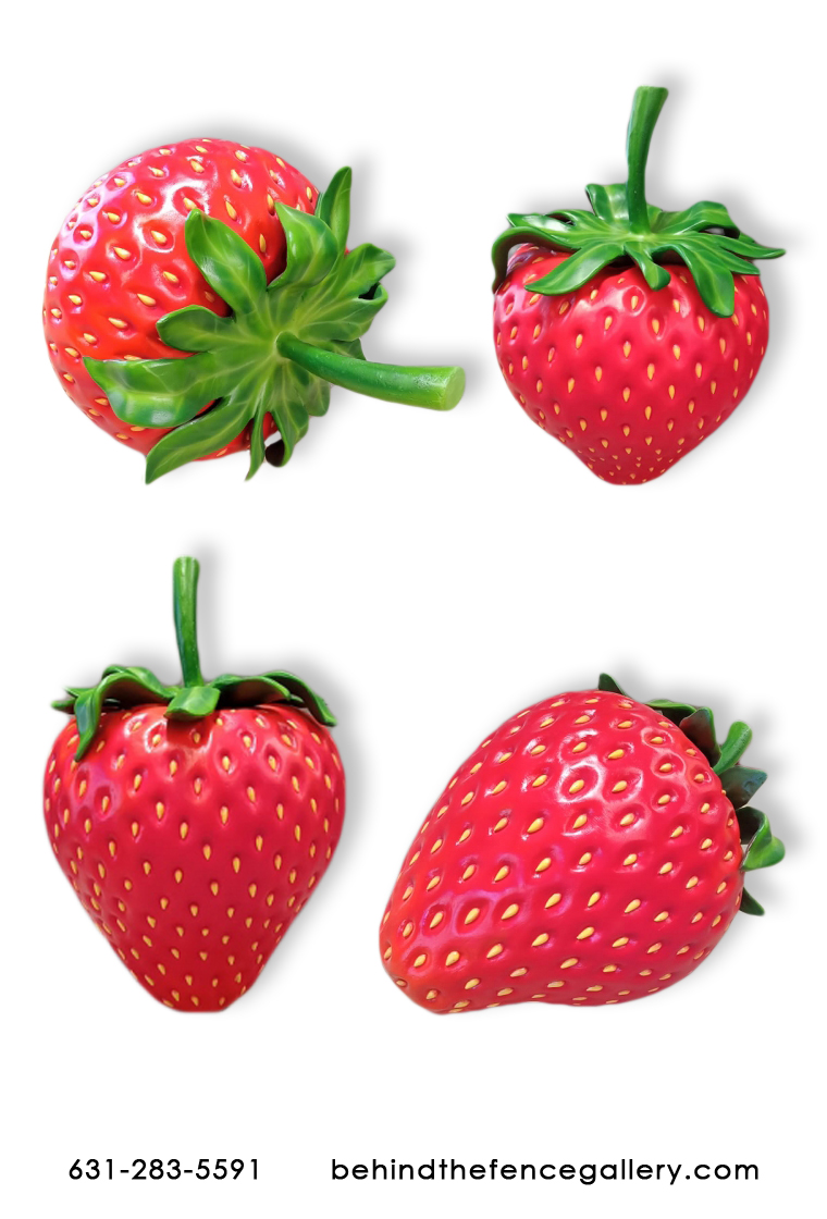 Giant Strawberry Statue