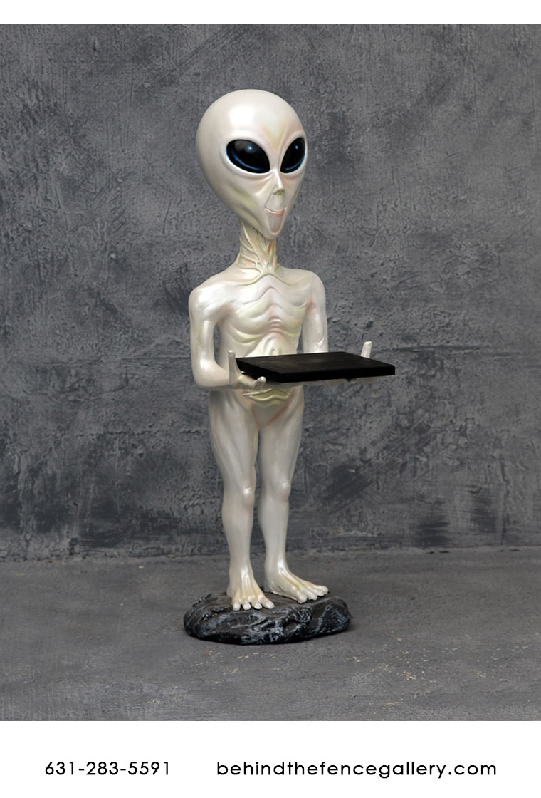 Alien Butler Statue